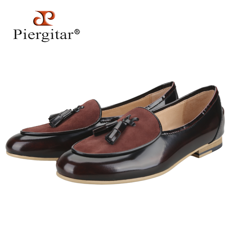 Leather Shoe Polish - Mocassini Piergitar in Vera Pelle Lucidati