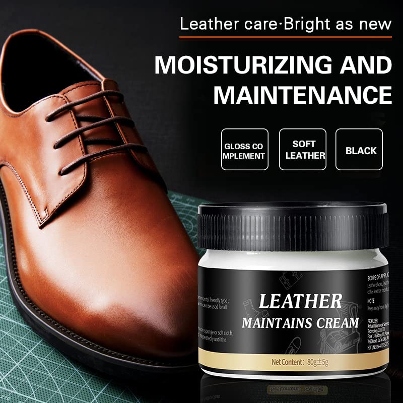 Leather Shoe Polish - 100ml Agente per la cura della