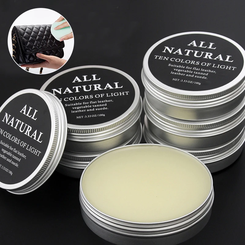 Leather Shoe Polish - Crema all’olio di visone da 30