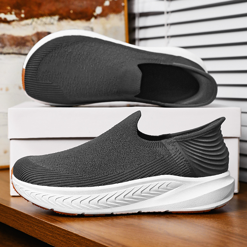 Sneaker Box - Scarpe da uomo slip-on barefoot, taglie