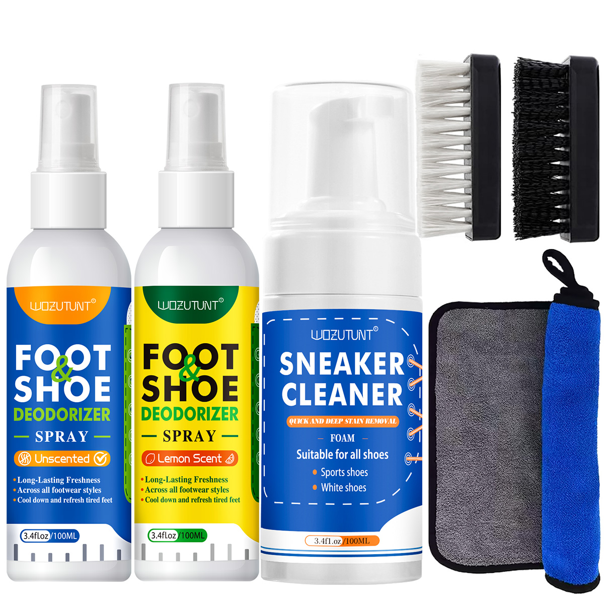 WOZUTUNT Spray o Spazzola o As - Shoe Cleaning Brush recensione e prezzo