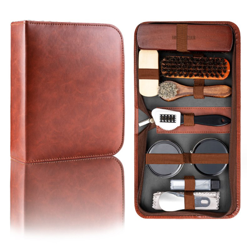 Set di spazzole per scarpe Hor - Leather Shoe Polish recensione e prezzo