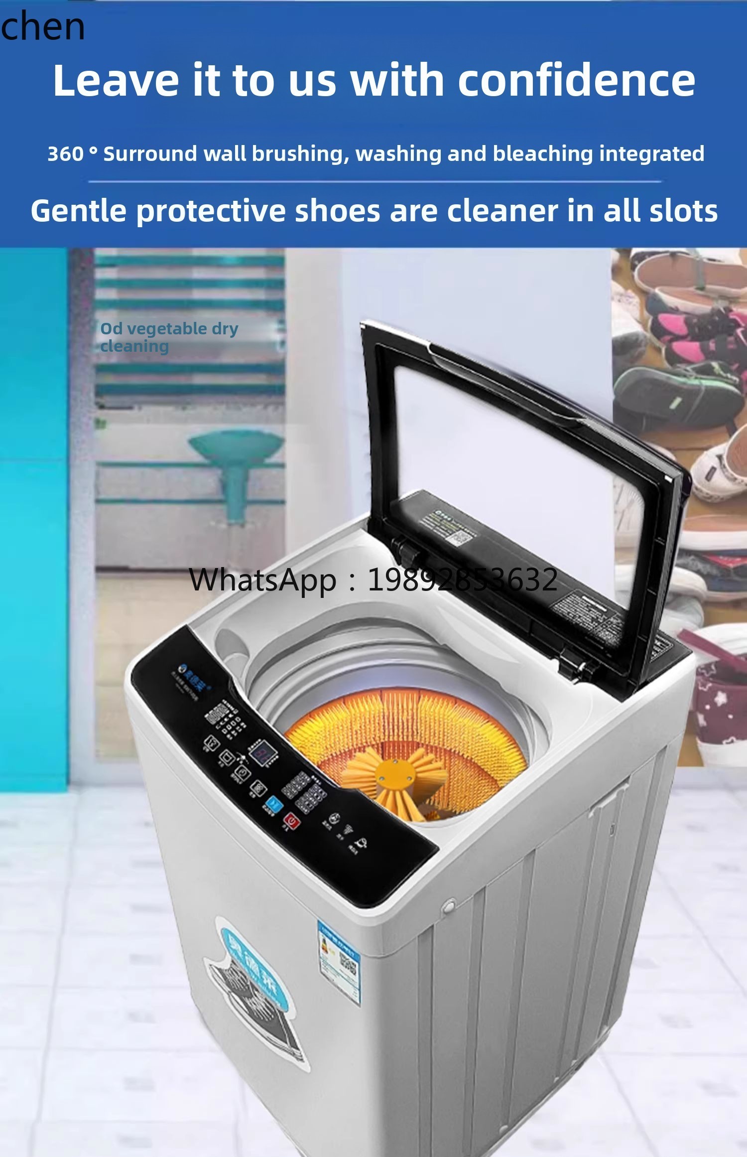 Lavatrice automatica per scarp - Shoe Brush recensione e prezzo