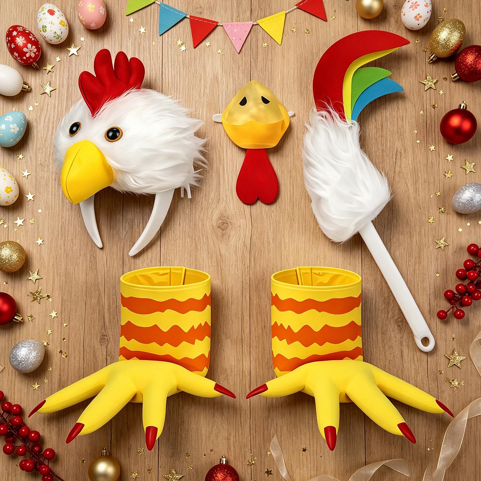 Accessori per costume da gallo - Shoe Brush recensione e prezzo