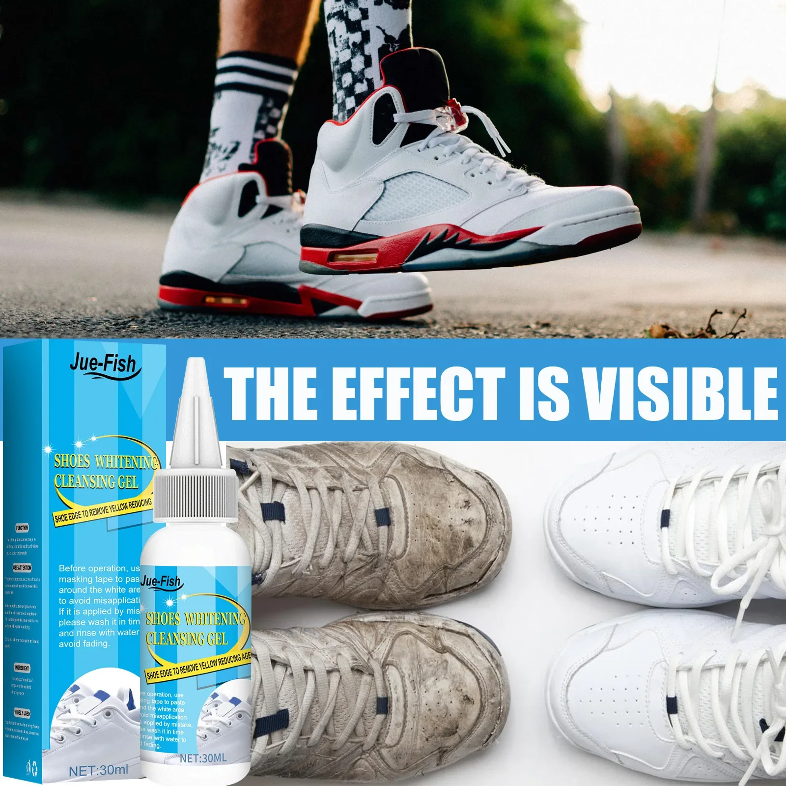 Scarpe bianche Gel per la puli - Sneaker Care Spray recensione e prezzo