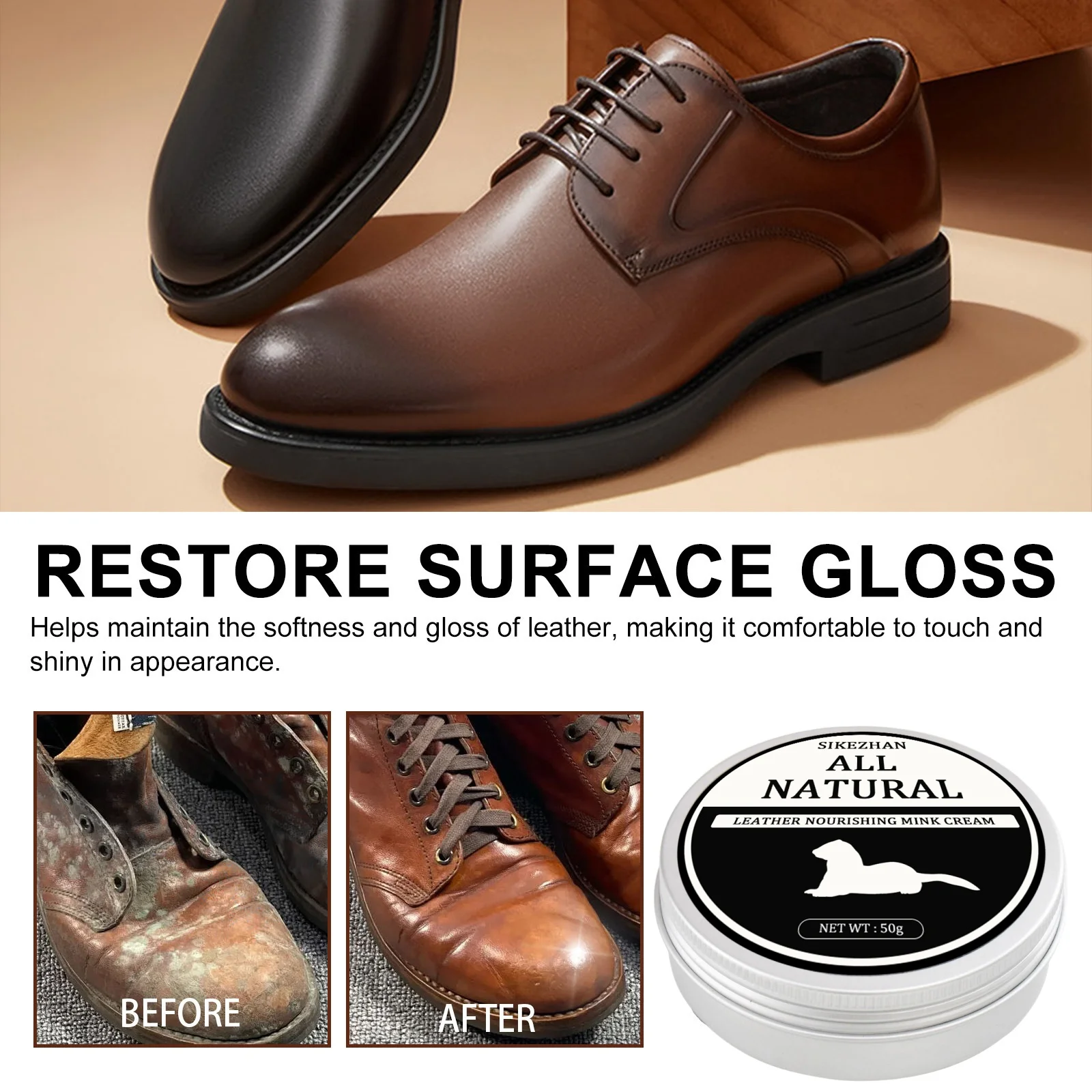 SIKEZHAN Detergente per divani - Leather Shoe Polish recensione e prezzo