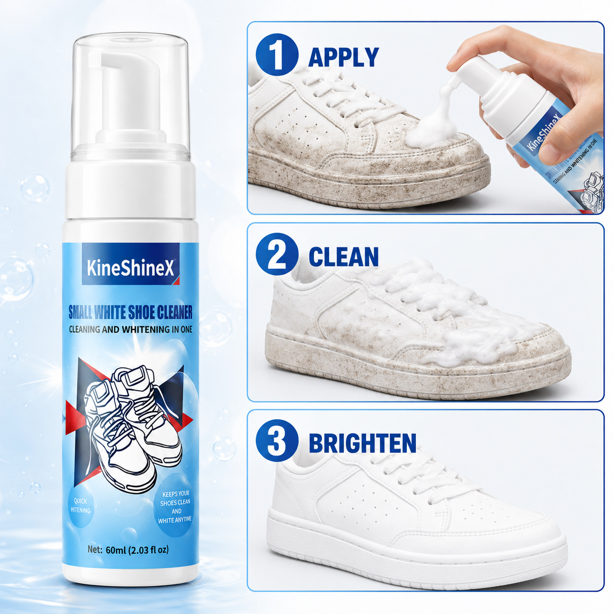 Kit Pulitore per Scarpe Gihen, - Sneaker Cleaner recensione e prezzo