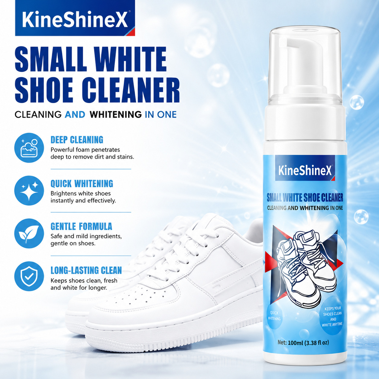 Kit Pulitore per Scarpe Gihen, - Sneaker Cleaner recensione e prezzo